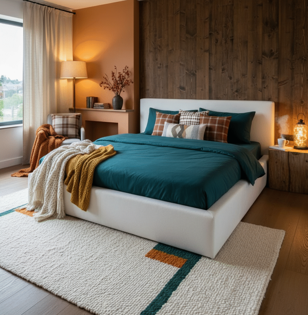 Комплект постільної білизни Night (сатин з кантом)